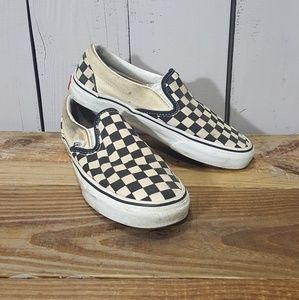 Vans Checkered Slip On Mens Size 5